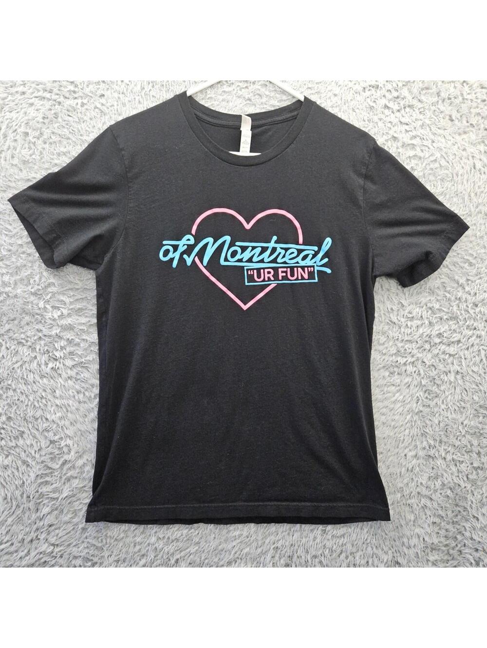 Of Montreal T Shirt Men Large UR FUN 2020 Bella Canvas Soft Alternative Indie